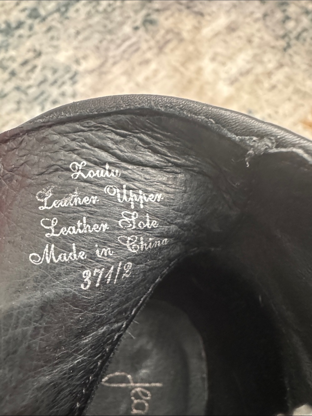 Black Leather Stiletto Ankle Boots with Silver Zipper - Picture 8 of 12